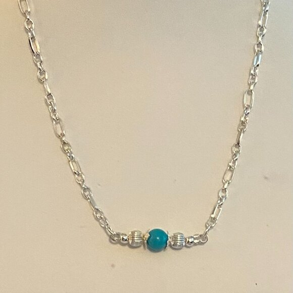NEW Genuine Amazonite crystal necklace - Picture 1 of 6